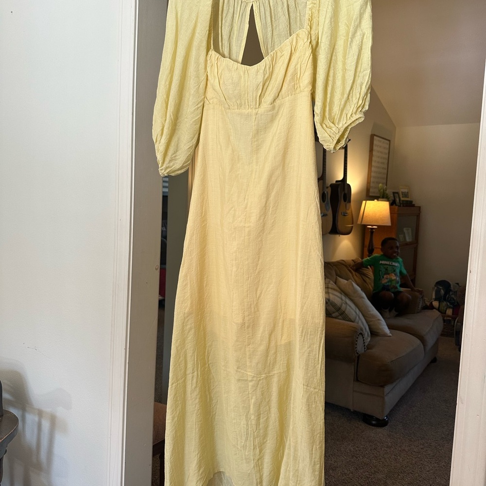 Butter Yellow Bridesmaid Dress